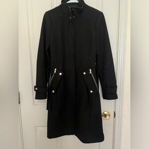 Zara Woman Black Size S Peacoat